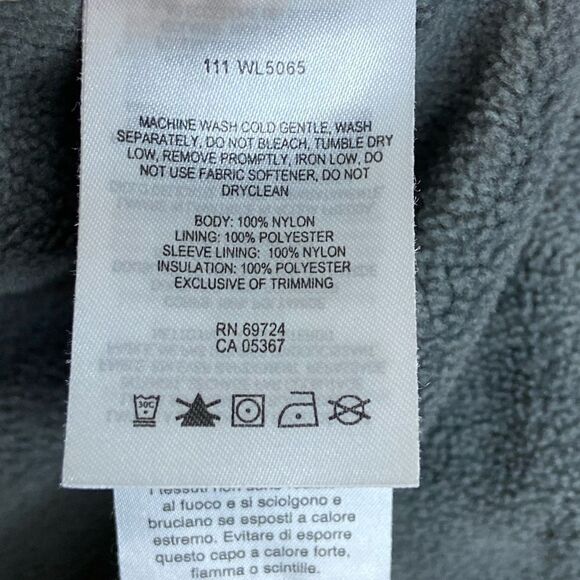 Columbia Blue Jacket Windbreaker Fleece Size M - Picture 7 of 8